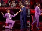 Riteish Deshmukh and Genelia Deshmukh on Kaun Banega Crorepati 13. Riteish Deshmukh and Genelia Deshmukh on Kaun Banega Crorepati 13.