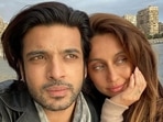 Karan Kundra and Anusha Dandekar during one of their vacations. Karan Kundra and Anusha Dandekar during one of their vacations.