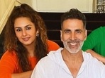 Akshay Kumar and Huma Qureshi starred together in BellBottom. Akshay Kumar and Huma Qureshi starred together in BellBottom.