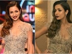 Malaika Arora serves a sensuous look in figure-hugging silver dress with plunging neck Malaika Arora serves a sensuous look in figure-hugging silver dress with plunging neck