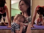 Kalki Koechlin nailing pushups over baby Sappho is cutest fitness inspo this Tuesday