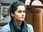 Taapsee Pannu in a still from Pink. Taapsee Pannu in a still from Pink.
