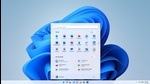 Windows 11 switches the left aligned task bar and Windows logo for the start menu to the center position on the bottom of the screen (Photo Courtesy- Microsoft) Windows 11 switches the left aligned task bar and Windows logo for the start menu to the center position on the bottom of the screen (Photo Courtesy- Microsoft)