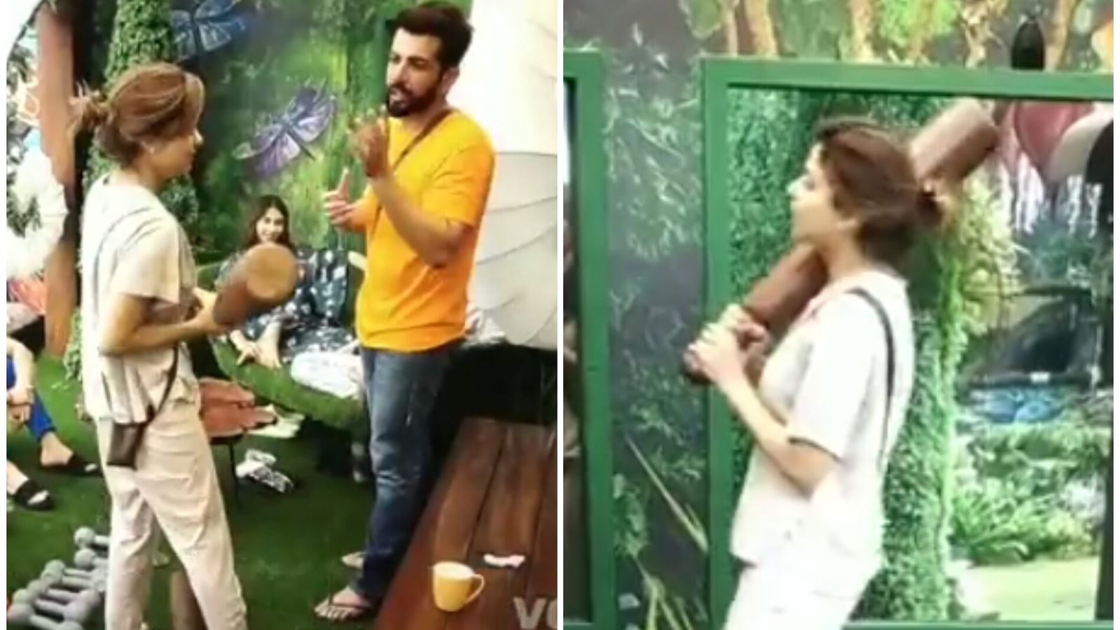 Bigg Boss 15: Shamita Shetty blushes, threatens to hit Jay Bhanushali with club as he teases her with Raqesh Bapat