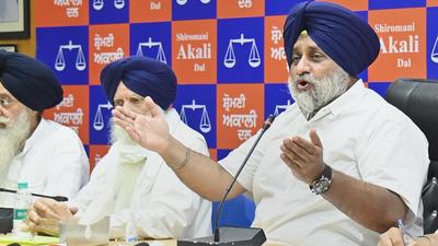 SAD core committee also condemned the Uttar Pradesh government for stopping the party delegation, led by Prem Singh Chandumajra, from proceeding towards Lakhimpur Kheri. (PTI File Photo) SAD core committee also condemned the Uttar Pradesh government for stopping the party delegation, led by Prem Singh Chandumajra, from proceeding towards Lakhimpur Kheri. (PTI File Photo)
