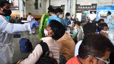 The tally of active cases further reduced to 33,159 as 2,840 recoveries were reported in the last 24 hours. (Satish Bate/HT PHOTO) The tally of active cases further reduced to 33,159 as 2,840 recoveries were reported in the last 24 hours. (Satish Bate/HT PHOTO)