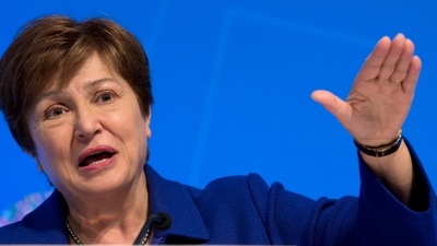  International Monetary Fund Managing Director Kristalina Georgieva. (AP file photo) International Monetary Fund Managing Director Kristalina Georgieva. (AP file photo)