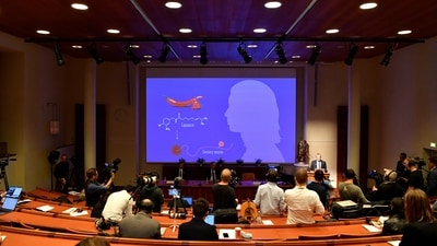 David Julius and Ardem Patapoutian won the Nobel Prize in Medicine on Monday. (Reuters Photo)