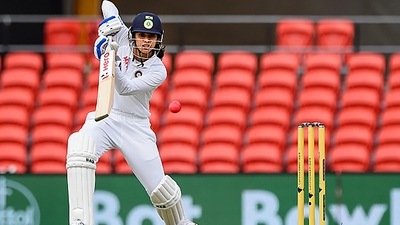 Indian women's team opener Smriti Mandhana completed her maiden Test century. (PTI) Indian women's team opener Smriti Mandhana completed her maiden Test century. (PTI)