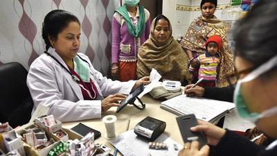 The e-health card project will not only allow doctors to access a patient’s entire medical records, it will also give patients benefits such as booking consultant appointments online. (Picture for representation only/Raj K Raj-HT)