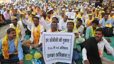 Unlike Marathas, OBCs are a group of castes and not all prominent castes stick together in deciding whom to support (HT PHOTO) Unlike Marathas, OBCs are a group of castes and not all prominent castes stick together in deciding whom to support (HT PHOTO)