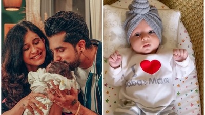 Kishwer Merchant and Suyyash Rai’s son Nirvair was born in August. Kishwer Merchant and Suyyash Rai’s son Nirvair was born in August.