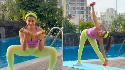 Still working from home? Try 5 exercises by Yasmi Karachiwala to enhance flexibility, move muscles (Instagram/@yasminkarachiwala) Still working from home? Try 5 exercises by Yasmi Karachiwala to enhance flexibility, move muscles (Instagram/@yasminkarachiwala)