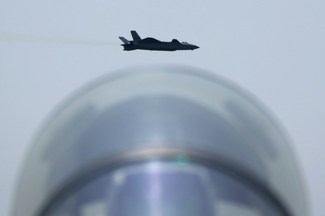 A Chinese J-20 stealth fighter jet(AP Photo) A Chinese J-20 stealth fighter jet(AP Photo)