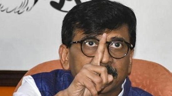 Shiv Sena MP Sanjay Raut. (PTI) (HT_PRINT)