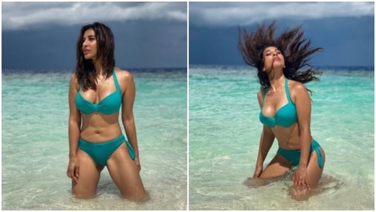 In blue bikini, Sophie Choudry sets beach body goals | Fashion Trends -  Hindustan Times