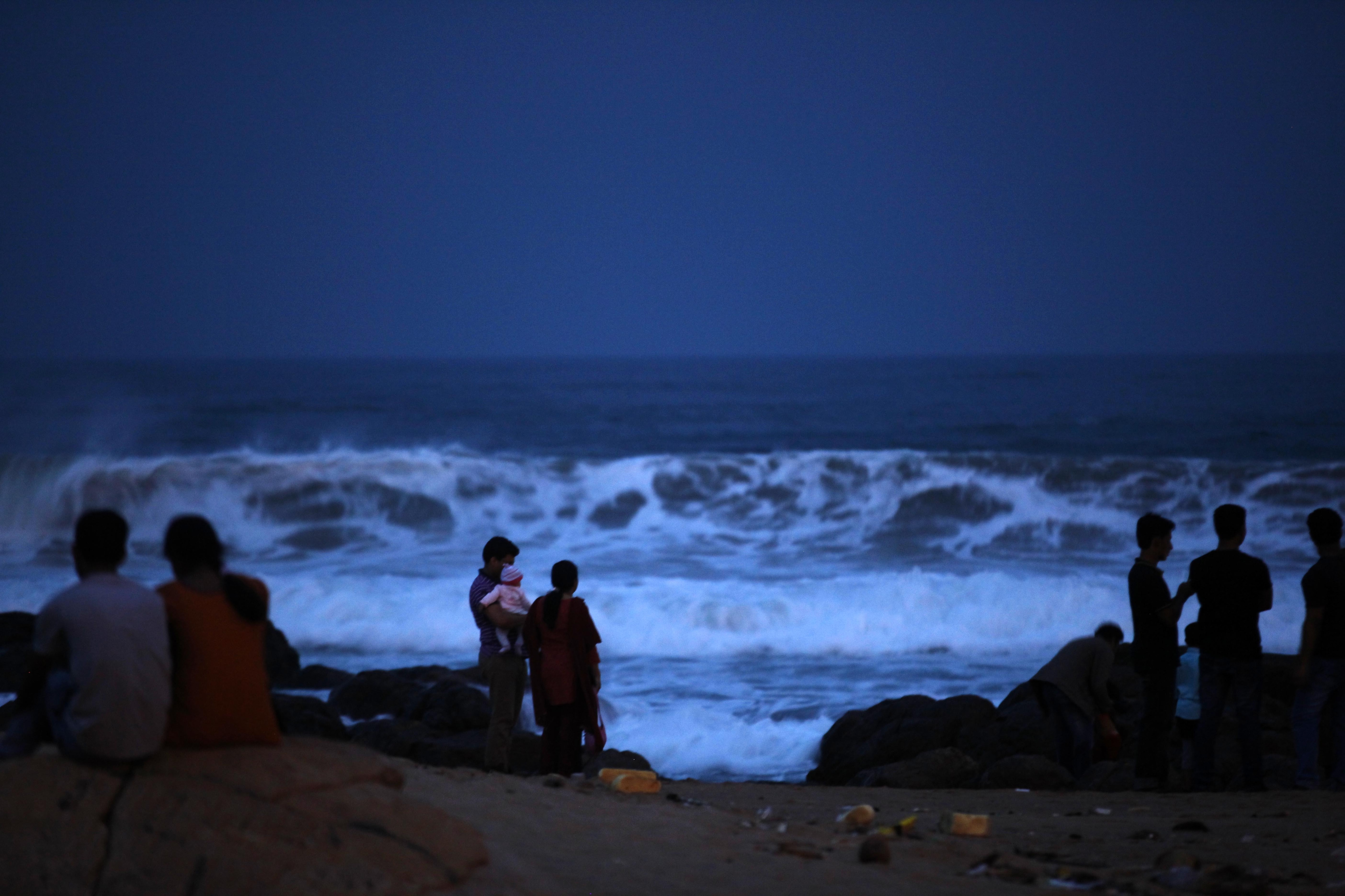 A view of Rushikonda Beach in Visakhapatnam. (Hindustan Times) A view of Rushikonda Beach in Visakhapatnam. (Hindustan Times)