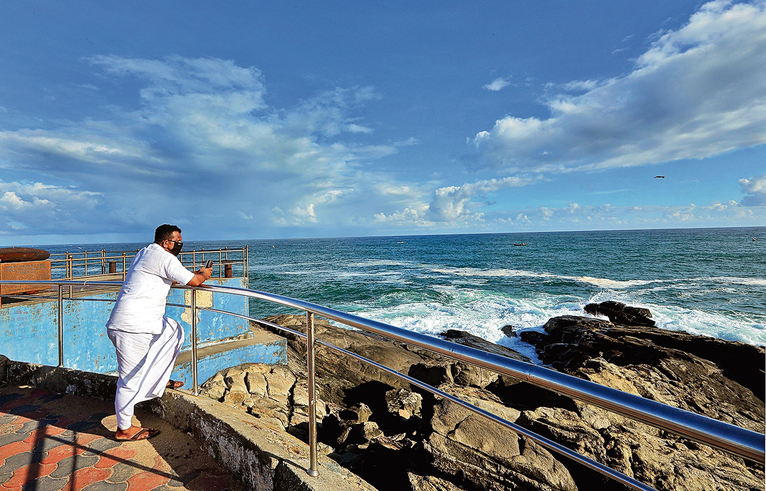 A view of Kovalam beach in Thiruvananthapuram, Kerala. (Photo by Vivek R Nair/ Hindustan Times) A view of Kovalam beach in Thiruvananthapuram, Kerala. (Photo by Vivek R Nair/ Hindustan Times)