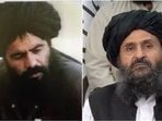 This combination photo shows Sirajuddin Haqqani (left) and Mullah Baradar. This combination photo shows Sirajuddin Haqqani (left) and Mullah Baradar.