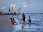 Tourists enjoy the beach at the Iberostar Selection Varadero hotel in Varadero, Cuba. Authorities in Cuba have begun to relax Covid restrictions in several cities like Havana and Varadero. Tourists enjoy the beach at the Iberostar Selection Varadero hotel in Varadero, Cuba. Authorities in Cuba have begun to relax Covid restrictions in several cities like Havana and Varadero. 