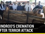 ML Bindroo's cremation day after terror attack ML Bindroo's cremation day after terror attack