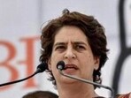 Priyanka Gandhi Vadra said that the UP police didn’t serve her any order or notice and no copy of the FIR was shared with her.(PTI Photo/File)