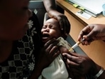 The shot prevented only about four in 10 malaria cases among children who received four doses in a large study, but the injection, along with other measures, could still save hundreds of thousands of lives.(AP) The shot prevented only about four in 10 malaria cases among children who received four doses in a large study, but the injection, along with other measures, could still save hundreds of thousands of lives.(AP)