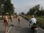 Police barricades along Sitapur Lakhimpur highway to prevent political groups from entering Lakhimpur on Wednesday October 06, 2021. Photo by Deepak Gupta Hindustan Times Police barricades along Sitapur Lakhimpur highway to prevent political groups from entering Lakhimpur on Wednesday October 06, 2021. Photo by Deepak Gupta Hindustan Times