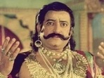 Arvind Trivedi as Raavan.