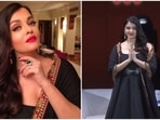 Aishwarya Rai wore a Sabyasachi outfit for the event. Aishwarya Rai wore a Sabyasachi outfit for the event.