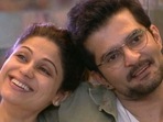 Shamita Shetty and Raqesh Bapat on Bigg Boss OTT. Shamita Shetty and Raqesh Bapat on Bigg Boss OTT.