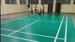 The indoor badminton court was upgraded following demands from Manesar residents, as the Nakhrola Stadium is the only public facility for badminton in Manesar. The indoor badminton court was upgraded following demands from Manesar residents, as the Nakhrola Stadium is the only public facility for badminton in Manesar.