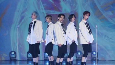 K-pop band Tomorrow X Together packed 25 songs in their energetic debut concert (BIGHIT MUSIC) K-pop band Tomorrow X Together packed 25 songs in their energetic debut concert (BIGHIT MUSIC)