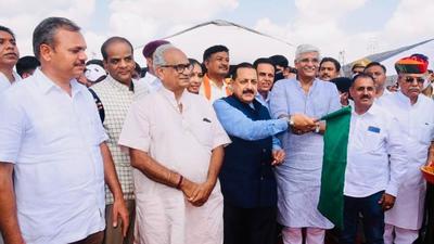 Dr Jitendra Singh said that the water technologies of CSIR from source finding to water treatment will benefit millions of people across the country. (Photo Source-PIB) Dr Jitendra Singh said that the water technologies of CSIR from source finding to water treatment will benefit millions of people across the country. (Photo Source-PIB)