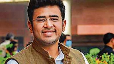 Bharatiya Janata Party (BJP) member of Parliament Tejasvi Surya on Wednesday said that he has asked the city administration to reconsider their Covid guidelines on Durga Puja celebrations in Bengaluru (Agencies) Bharatiya Janata Party (BJP) member of Parliament Tejasvi Surya on Wednesday said that he has asked the city administration to reconsider their Covid guidelines on Durga Puja celebrations in Bengaluru (Agencies)