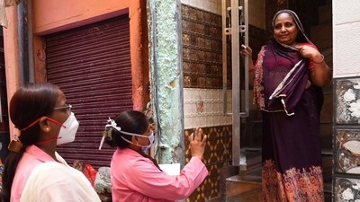 Measures such as the integration of ASHAs into the health workforce, and families providing substitute bedside nursing care in hospitals, hide some of this acute shortage in the public health system. Measures such as the integration of ASHAs into the health workforce, and families providing substitute bedside nursing care in hospitals, hide some of this acute shortage in the public health system.