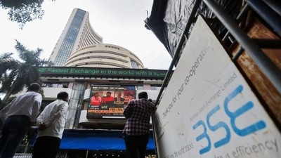 In the previous session, the 30-share index ended 445.56 points or 0.75 per cent higher at 59,744.88, and Nifty surged 131.05 points or 0.74 per cent to 17,822.30. (REUTERS)