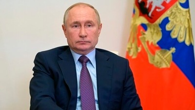 Russian President Vladimir Putin attends a meeting on energy sector development at the Novo-Ogaryovo residence outside Moscow, Russia. (AP) Russian President Vladimir Putin attends a meeting on energy sector development at the Novo-Ogaryovo residence outside Moscow, Russia. (AP)
