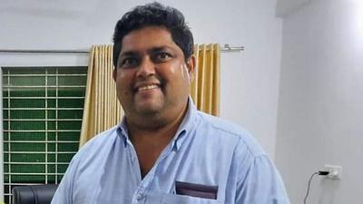 Goa MLA Aleixo Reginaldo Lourenço, one of the Congress’ four legislators in the state, changed his mind to quit the party. He was said to be in talks with AAP leaders. (Twitter/@ReginaldoGoa) Goa MLA Aleixo Reginaldo Lourenço, one of the Congress’ four legislators in the state, changed his mind to quit the party. He was said to be in talks with AAP leaders. (Twitter/@ReginaldoGoa)
