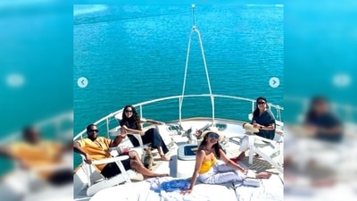 Priyanka Chopra shared the pictures on Instagram and captioned it, "A perfect day off." (Instagram/@priyankachopra) Priyanka Chopra shared the pictures on Instagram and captioned it, "A perfect day off." (Instagram/@priyankachopra)