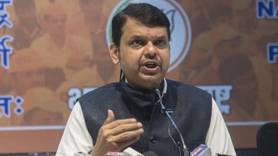 "Evidence says drugs were coming in and a drug party was going on the cruise,” Devendra Fadnavis told reporters. (HT file)