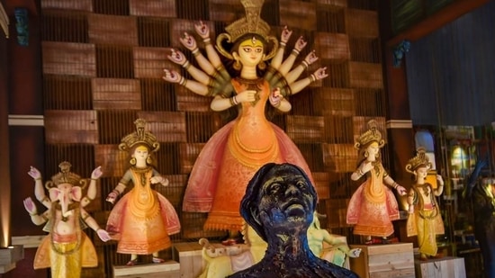 The Durga Puja festivities will take place from October 11 to 15 this year. (Representational image/PTI) The Durga Puja festivities will take place from October 11 to 15 this year. (Representational image/PTI)