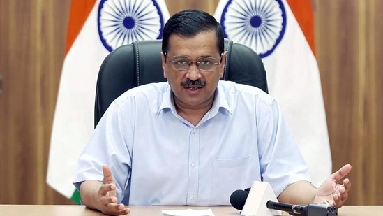 Delhi chief minister Arvind Kejriwal also called for sacking of Union minister of state for home Ajay Mishra Teni, whose son Ashish was allegedly in the vehicle that mowed down the protesting farmers in Lakhimpur Kheri on Sunday.&nbsp;(File photo)