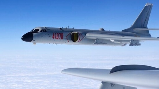 With record numbers of military flights near Taiwan over the last week, China has been stepping up its harassment of the island it claims as its own.(AP) With record numbers of military flights near Taiwan over the last week, China has been stepping up its harassment of the island it claims as its own.(AP)