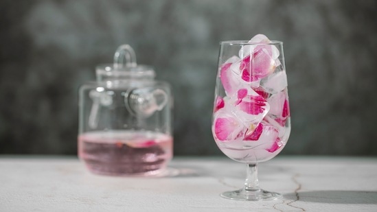 Rosewater and baking soda: Both the ingredients work great in lightening underarms. Make a paste of it and apply it on your underarms and leave it for 5-7 minutes.(Unsplash)