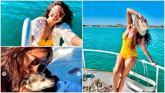 Priyanka Chopra is currently in Spain for the shooting of her series Citadel. She travelled last week with her co-star Osy Ikhile. Check out her latest Instagram pictures here.(Instagram/priyankachopra)