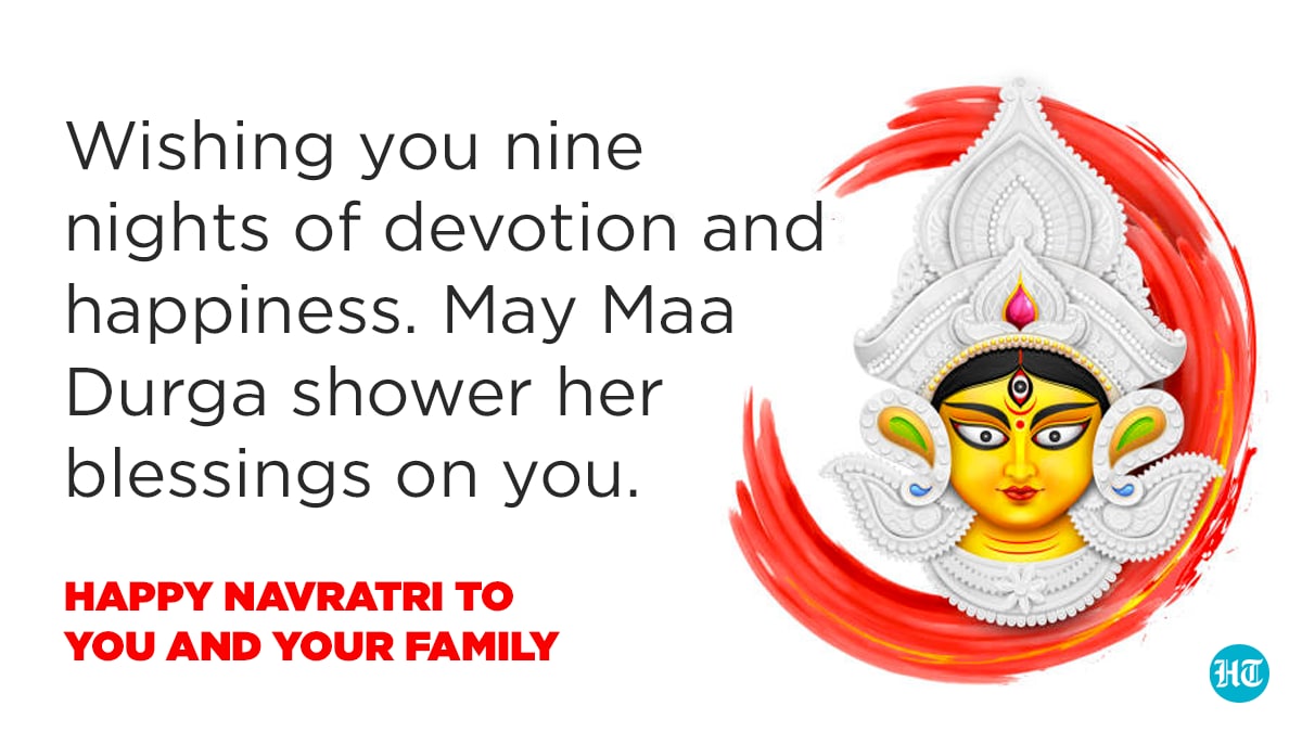 Happy Navratri 2021 Wishes Images Messages And Greetings To Send Your Loved Ones Hindustan 0445