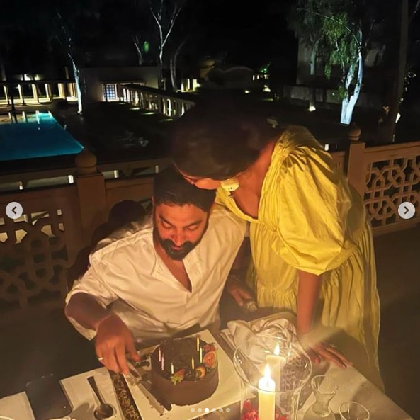 Rhea Kapoor celebrates Karan Boolani's birthday.&nbsp;