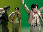 BTS members during the making of My Universe. BTS members during the making of My Universe.