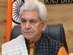 Jammu and Kashmir lieutenant governor Manoj Sinha said that terrorists won't succeed in disturbing Jammu and Kashmir's peace. (HT File)